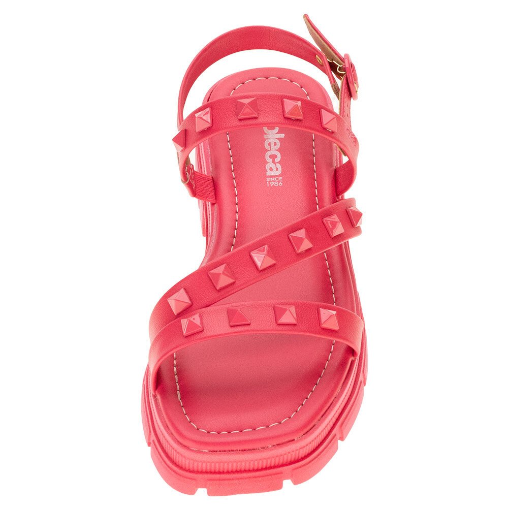 SANDÁLIA FEMININA TRATORADA MOLECA - 5475106  Rosa 5