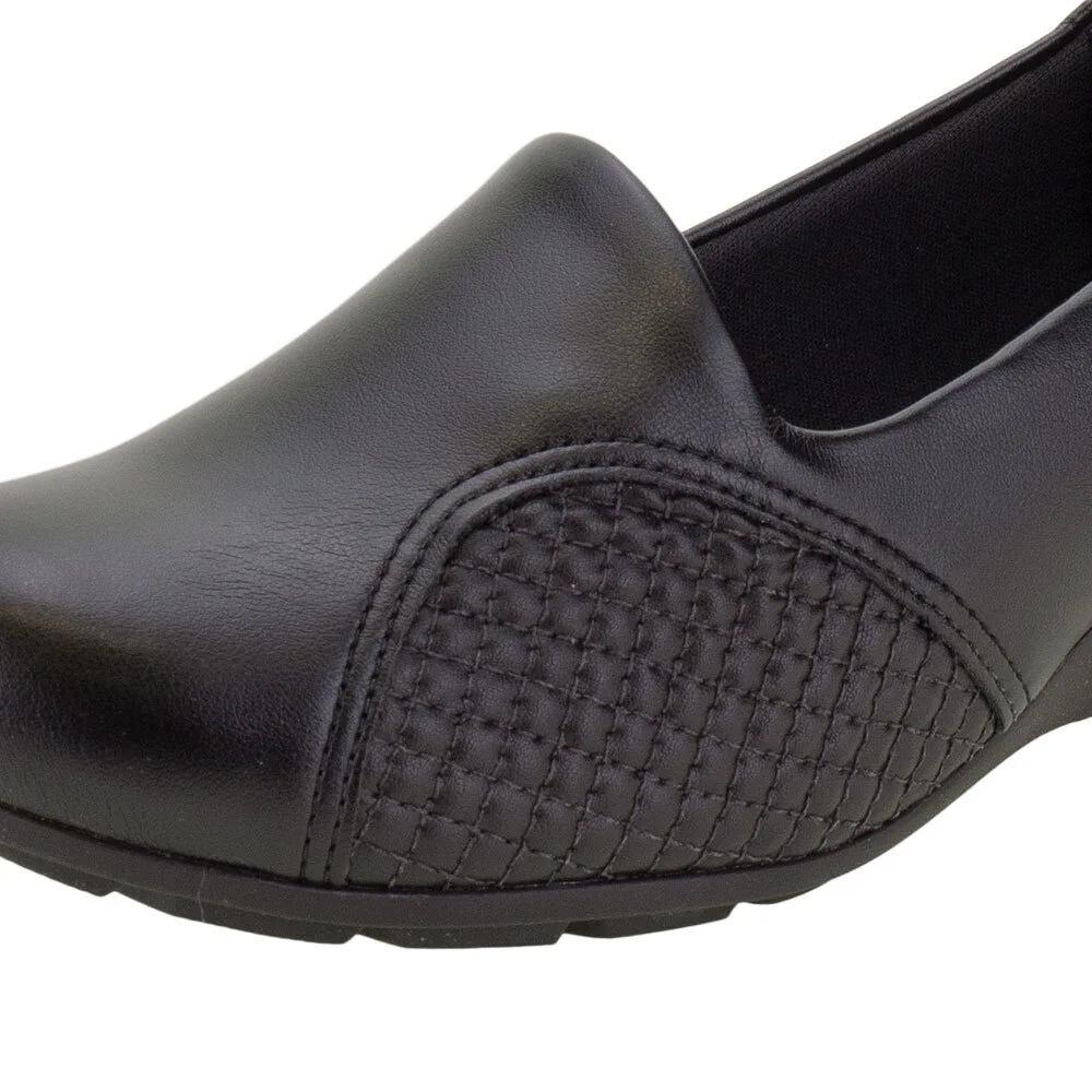 SAPATO FEMININO ANABELA MODARE - 7014229  Preto 5
