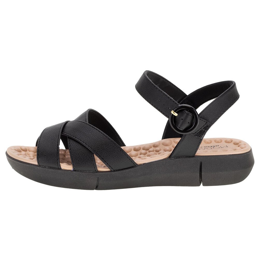 SANDÁLIA FEMININA MODARE - 7142124  Preto 2