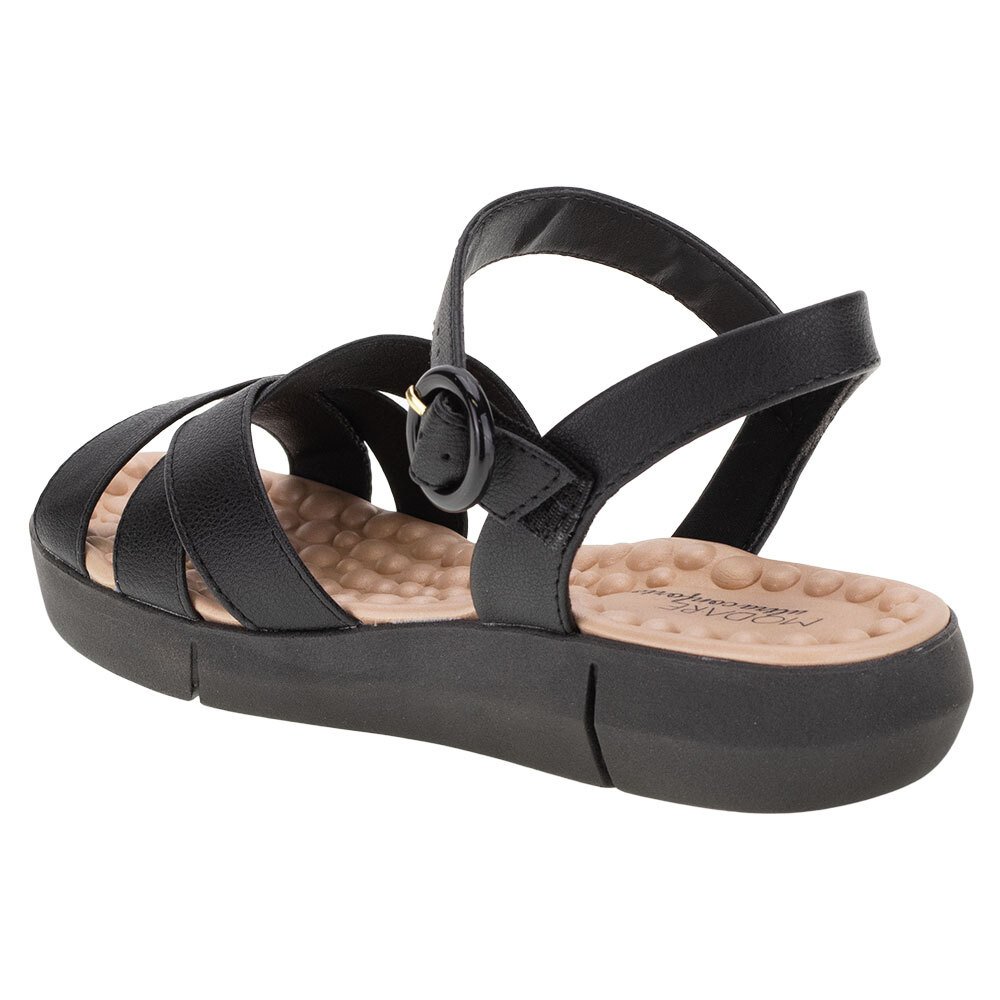 SANDÁLIA FEMININA MODARE - 7142124  Preto 3