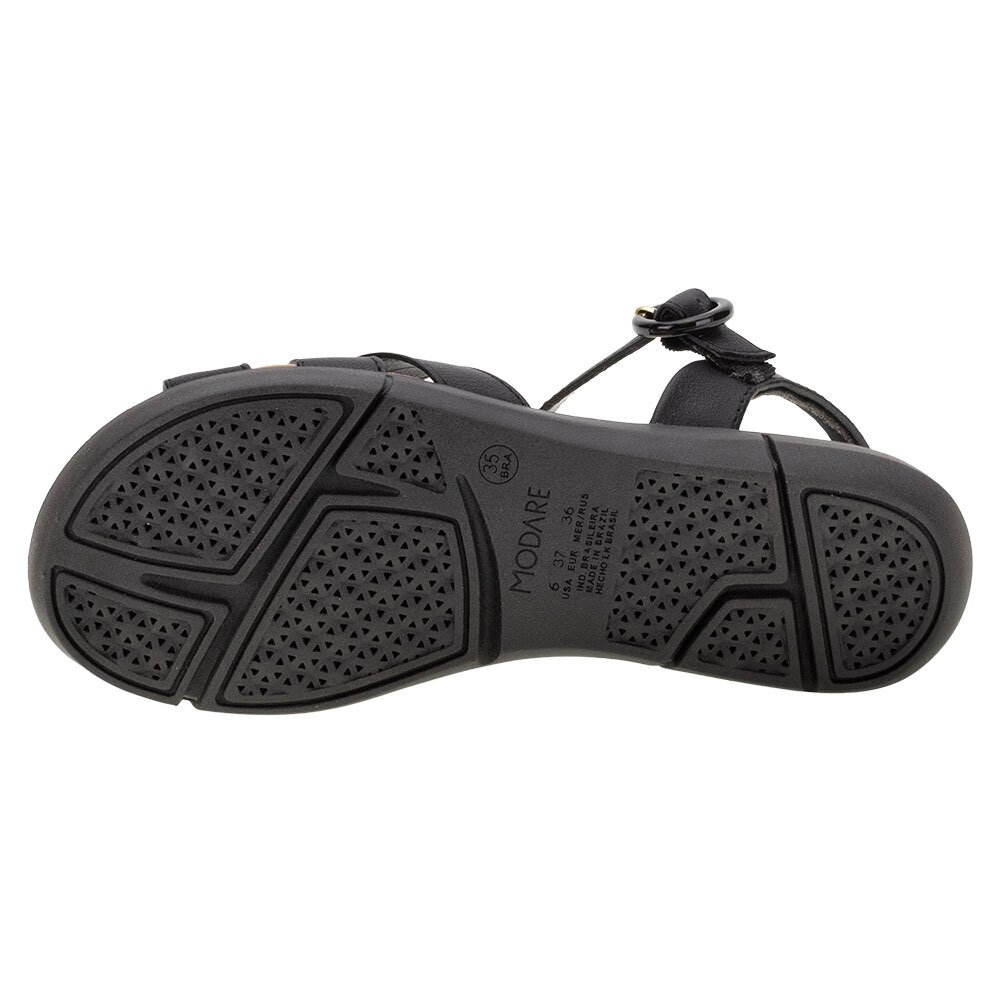 SANDÁLIA FEMININA MODARE - 7142124  Preto 4