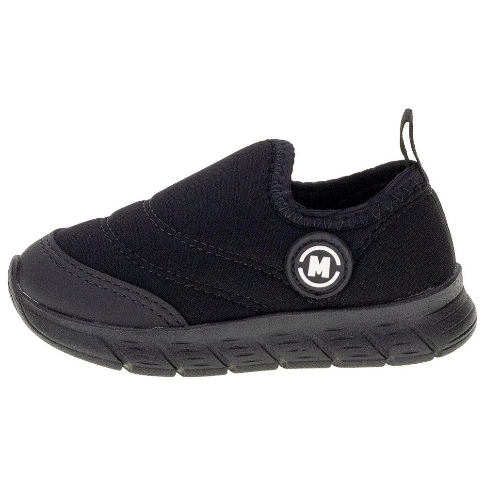 Slip On Molekinho 2147113 Masculino Infantil Preto 2