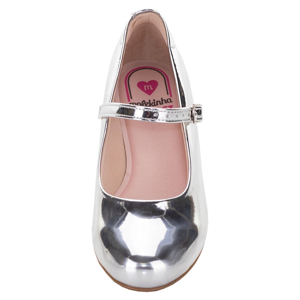 SAPATO INFANTIL MOLEKINHA - 2528101  Prata 5
