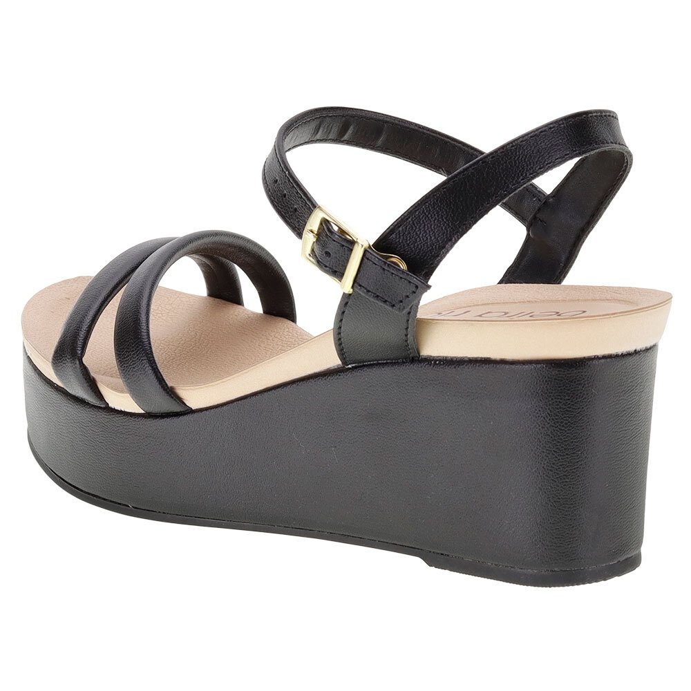 SANDÁLIA FEMININA ANABELA BEIRA RIO - 8407121  Preto 3
