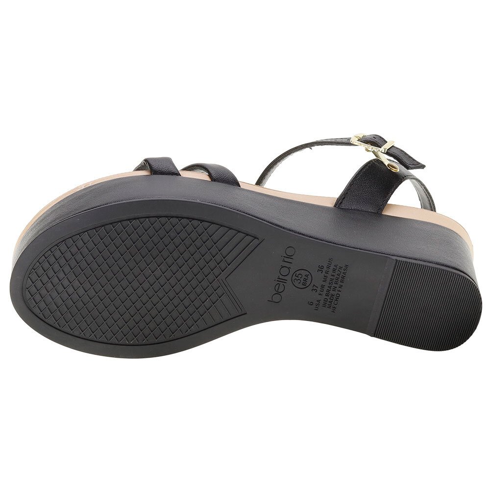 SANDÁLIA FEMININA ANABELA BEIRA RIO - 8407121  Preto 4