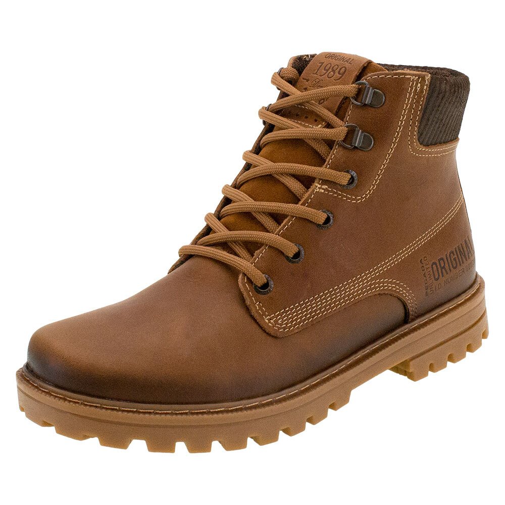 BOTA MASCULINA JUNGLE PEGADA - 181502  Marrom 1