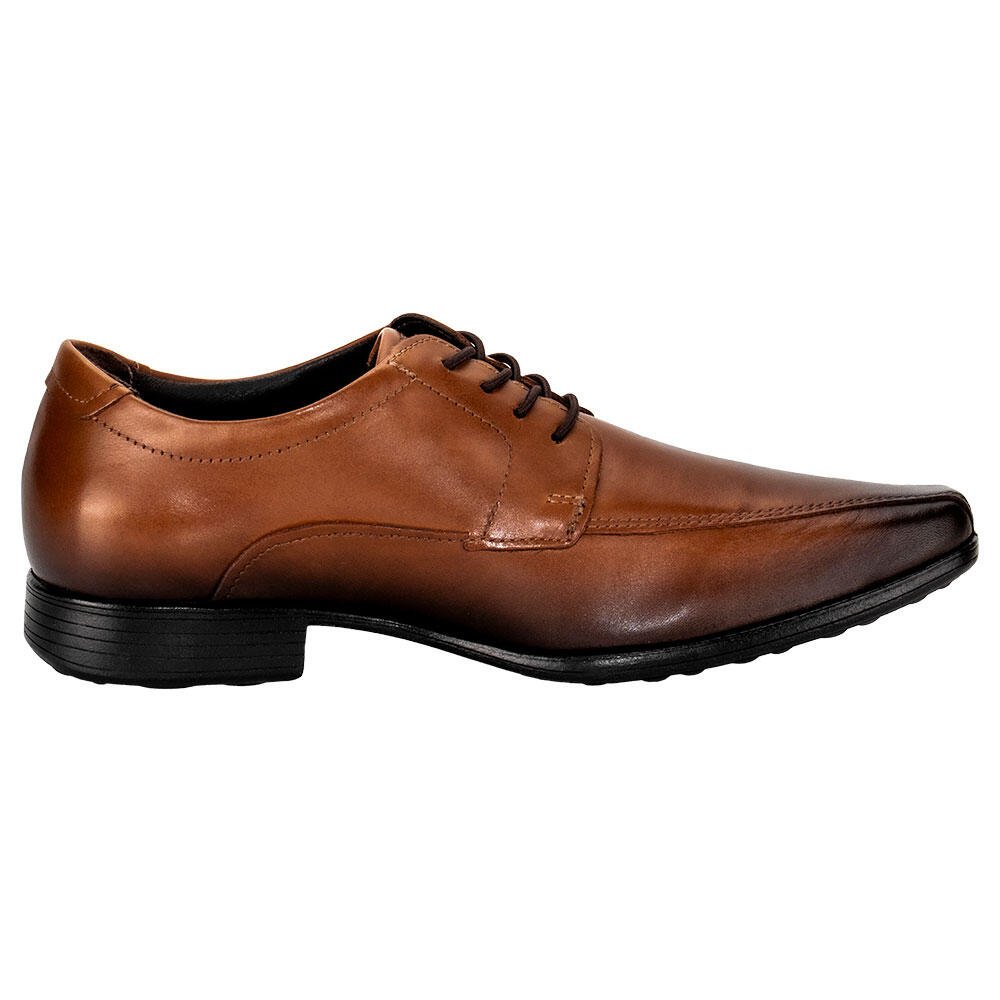 SAPATO MASCULINO SOCIAL PEGADA - 122876  Marrom 4