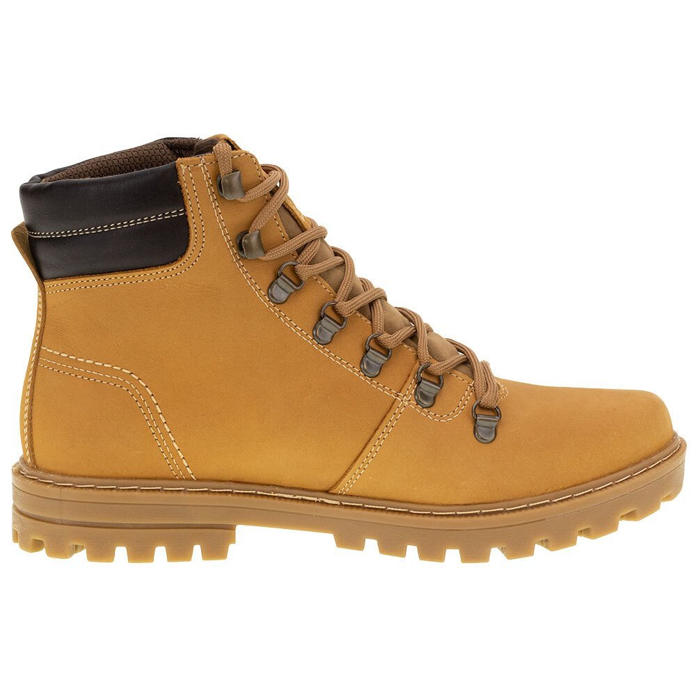 BOTA MASCULINA COTURNO PULL UP PEGADA - 181526 Bege 5