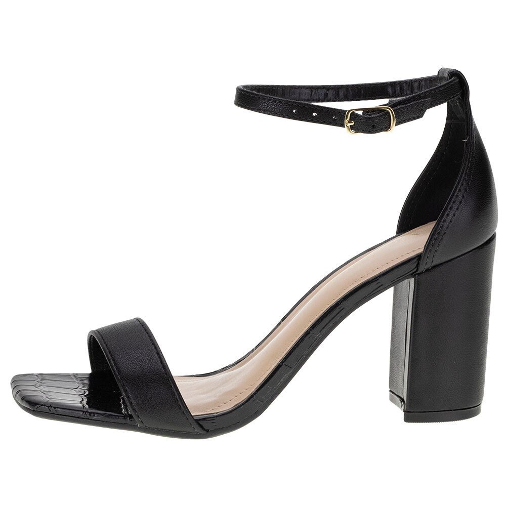Sandália Via Marte 2212701 Feminino Preto 2