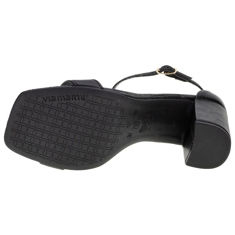 Sandália Via Marte 2212701 Feminino Preto 4