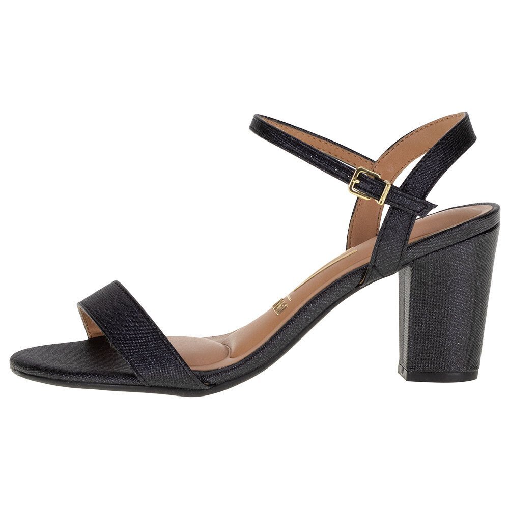 SANDÁLIA FEMININA SALTO MÉDIO VIZZANO - 6262474 Preto 2