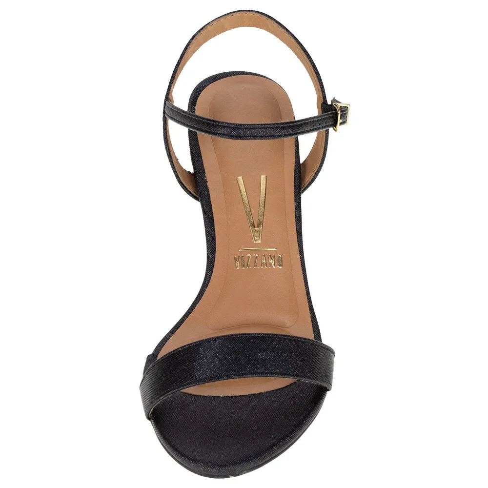 SANDÁLIA FEMININA SALTO MÉDIO VIZZANO - 6262474 Preto 5