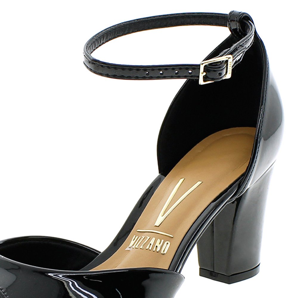 SANDÁLIA FEMININA SALTO MÉDIO VIZZANO - 6262206 Preto 5