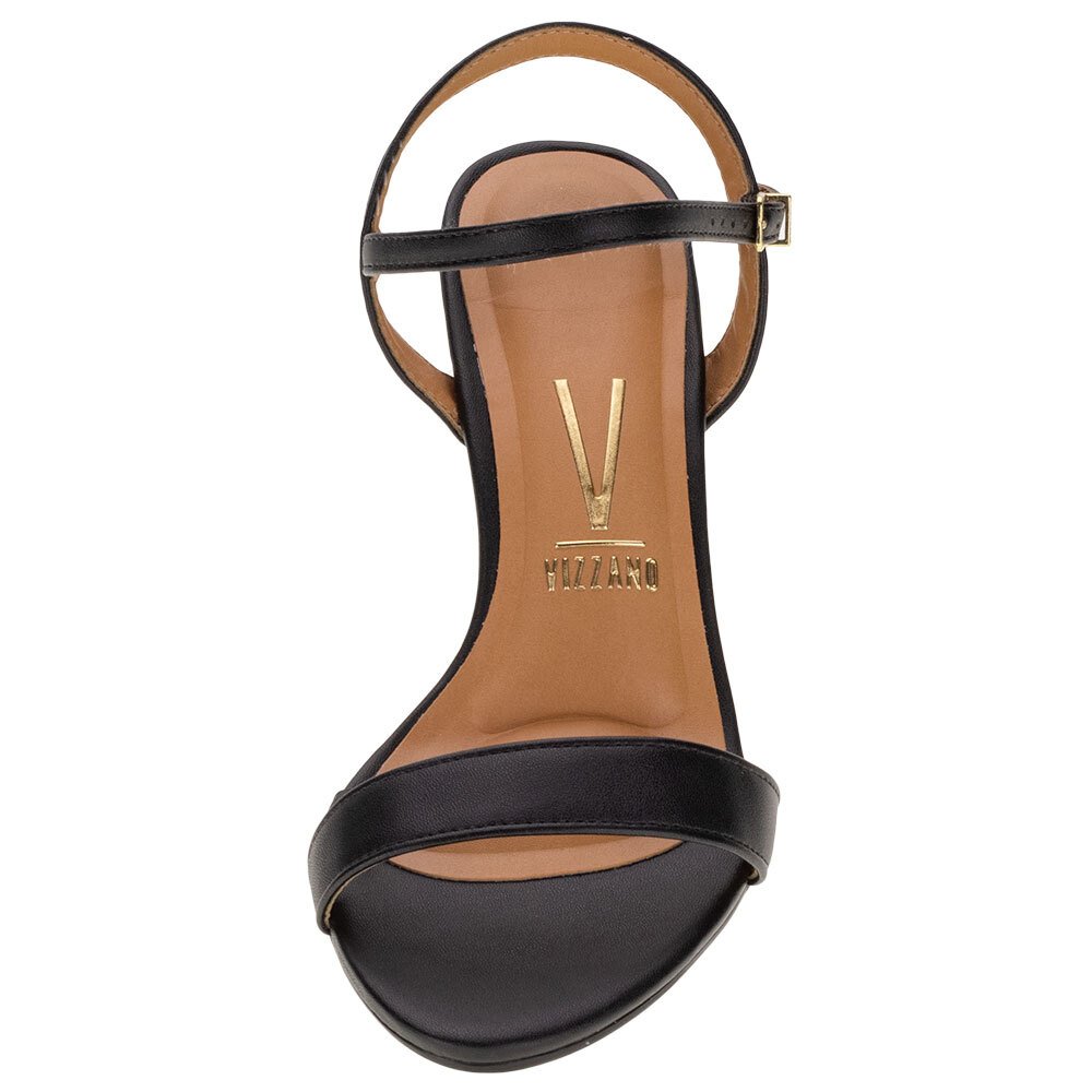 SANDÁLIA FEMININA SALTO ALTO VIZZANO - 6262474 Preto 5