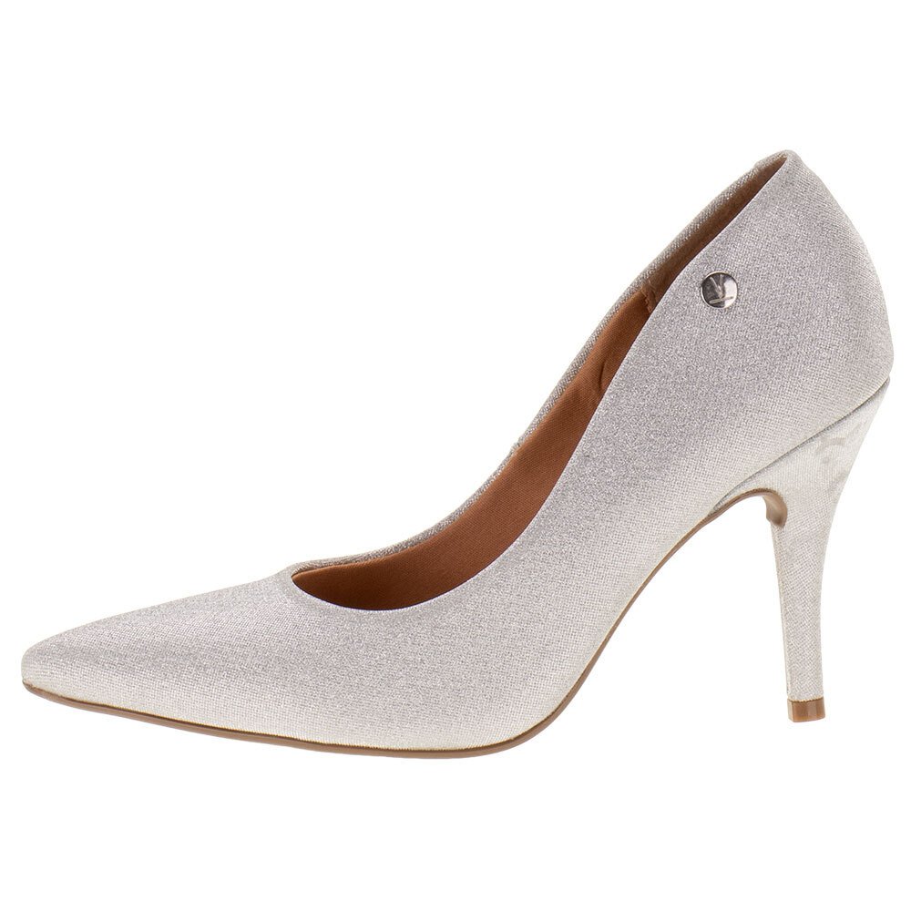 SCARPIN FEMININO SALTO ALTO VIZZANO - 11841101 Prata 2