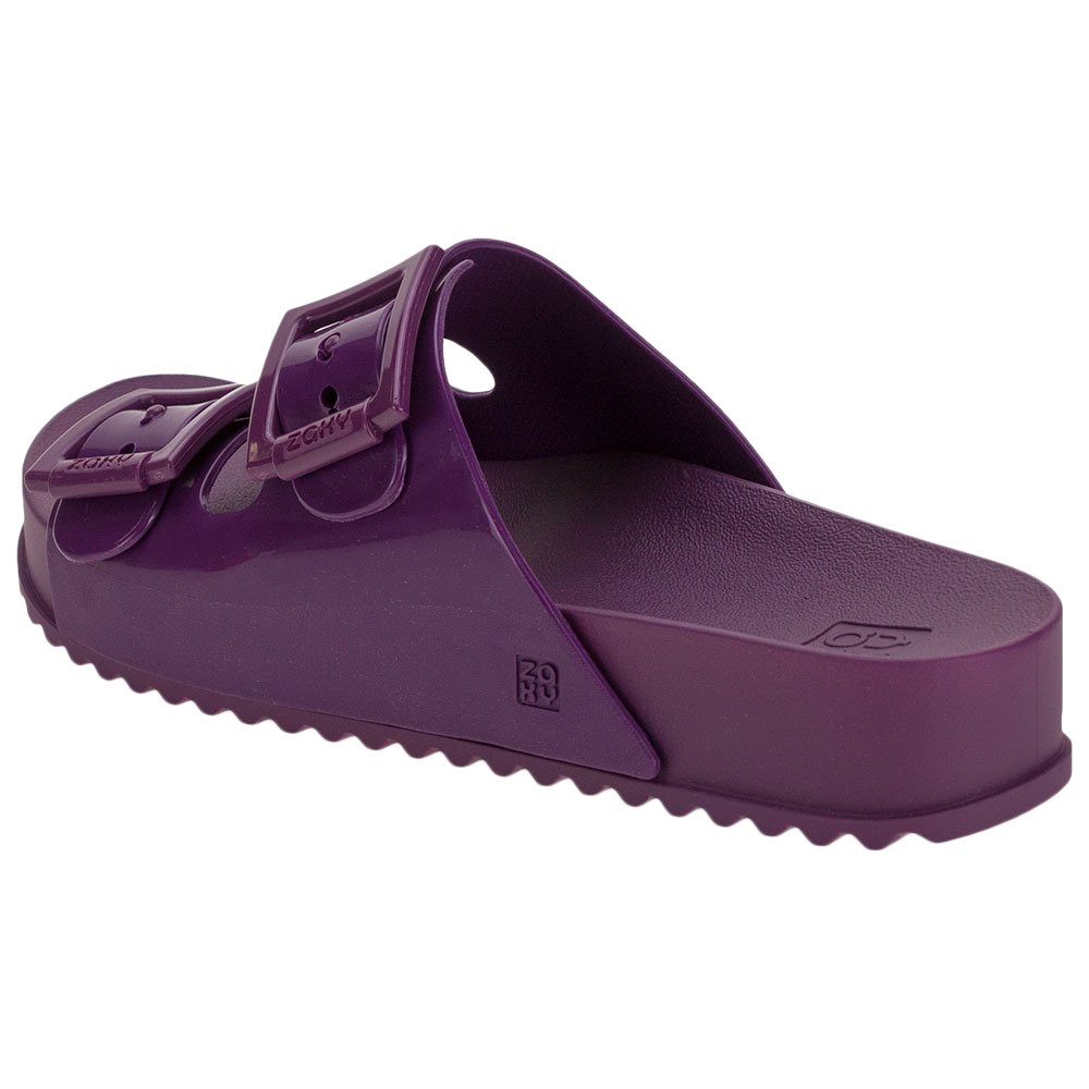 SANDÁLIA FEMININA CONFORTO PARTNER III ZAXY - 18063  Roxo 3