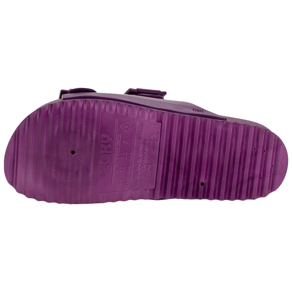 SANDÁLIA FEMININA CONFORTO PARTNER III ZAXY - 18063  Roxo 4