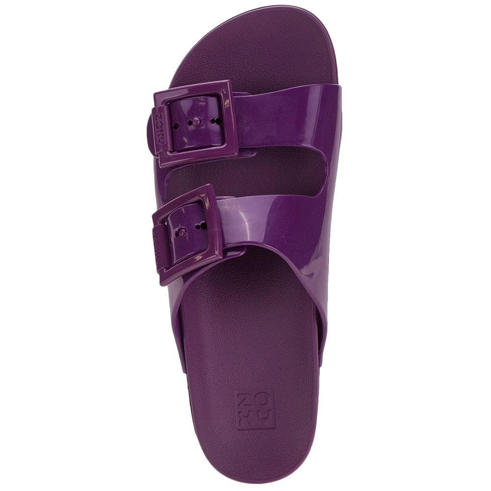 SANDÁLIA FEMININA CONFORTO PARTNER III ZAXY - 18063  Roxo 5