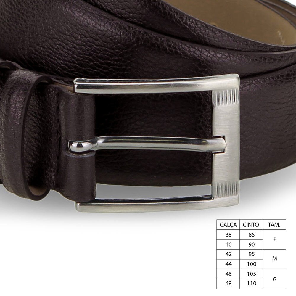 CINTO MASCULINO FASOLO - T136403 Marrom 5