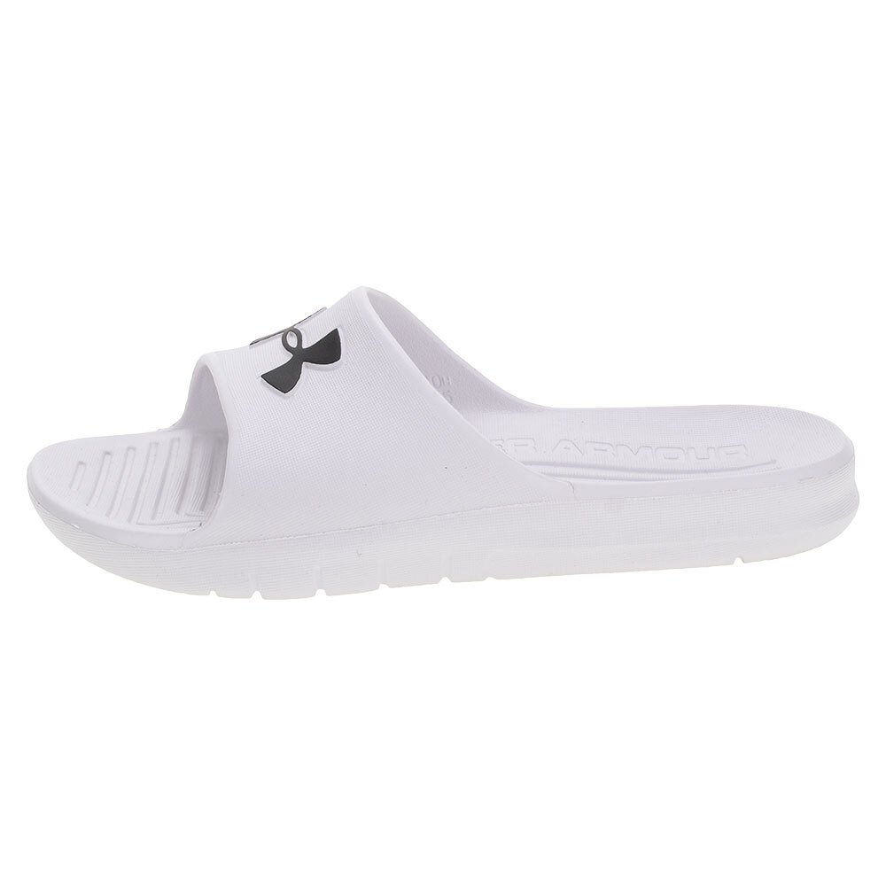 CHINELO MASCULINO SLIDE CORE UNDER ARMOUR - 3023495  Branco 3