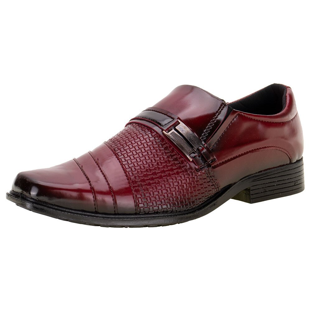SAPATO MASCULINO SOCIAL SOCIALE - 021  Vermelho 1