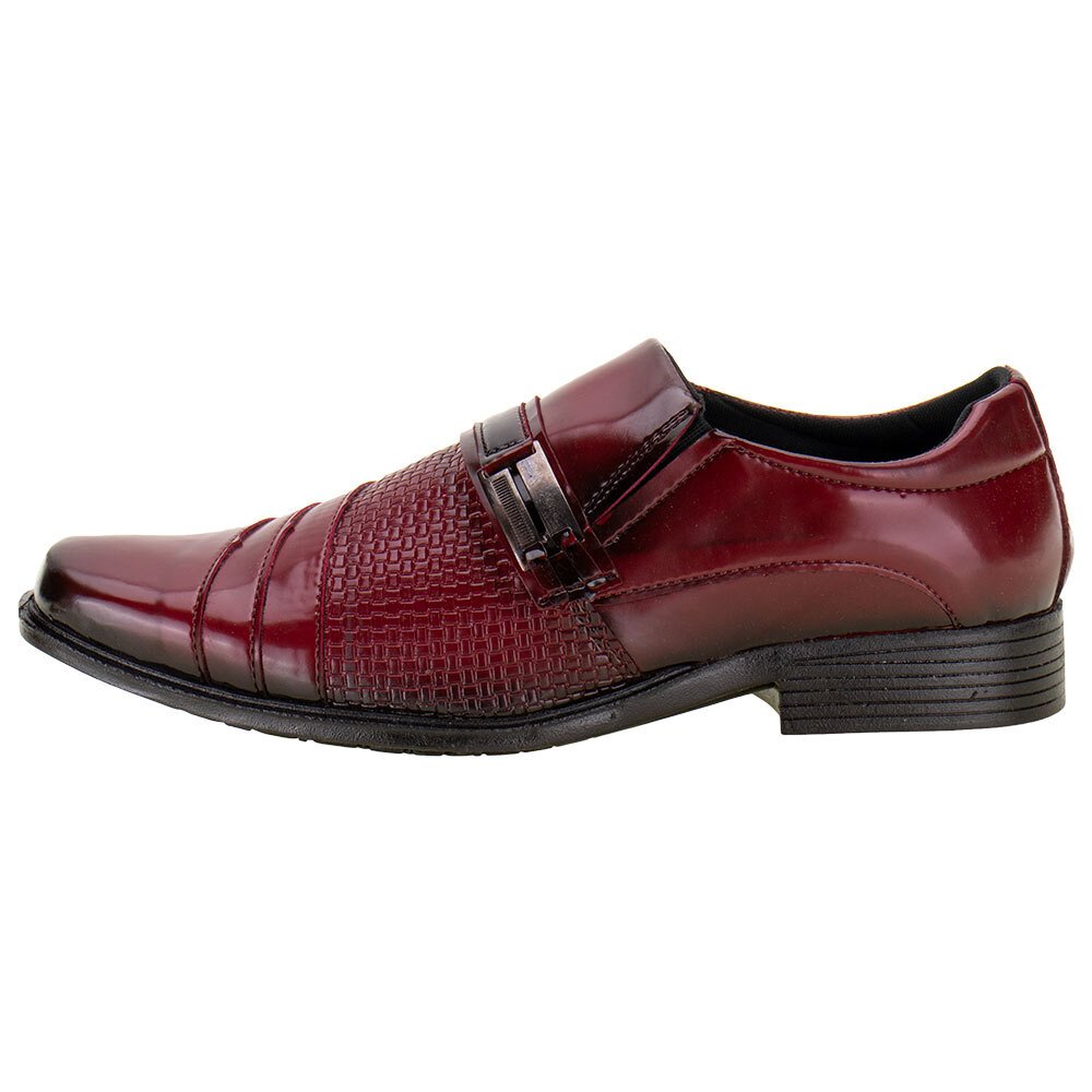 SAPATO MASCULINO SOCIAL SOCIALE - 021  Vermelho 2