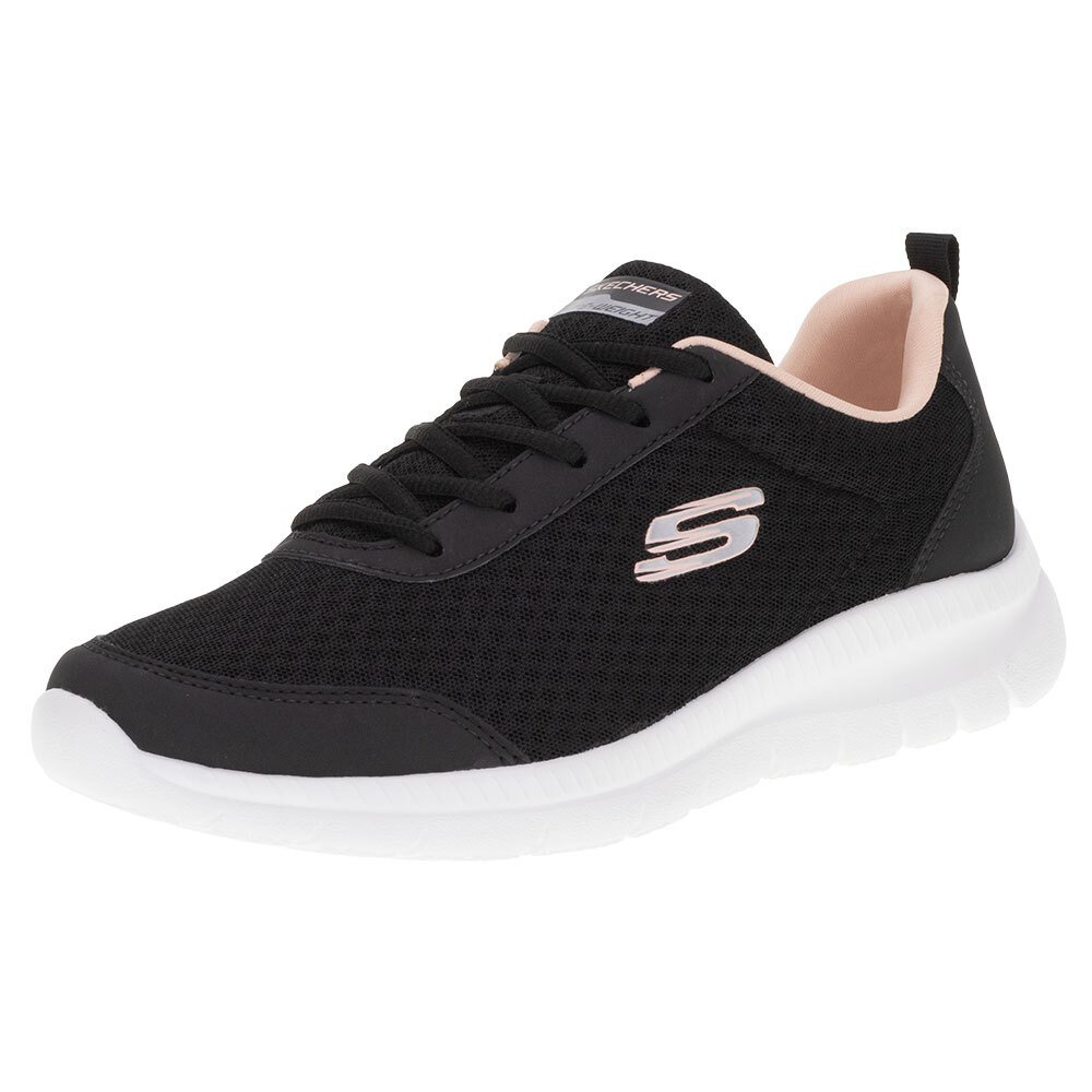 Tênis Skechers Bountiful Be Kind Feminino Preto 1