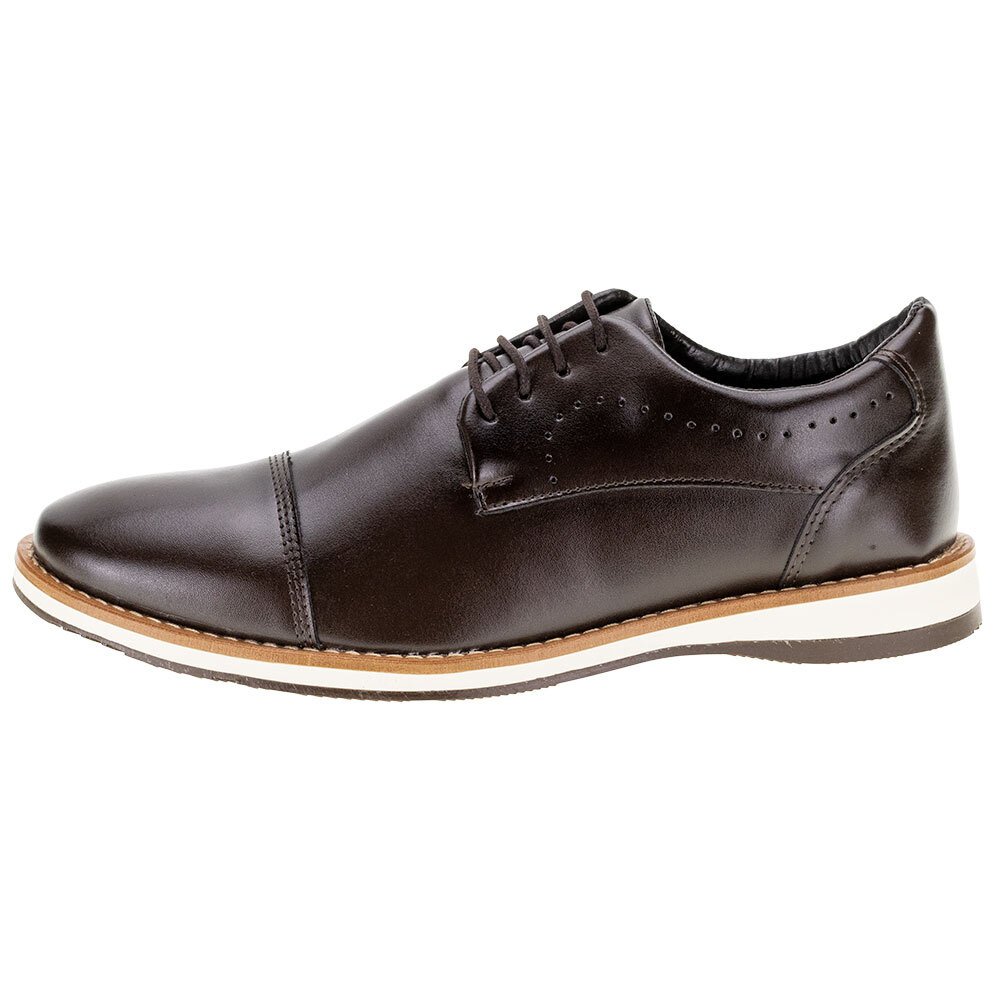 SAPATO MASCULINO SOCIAL FRANSHOES - FP2003  Marrom 2