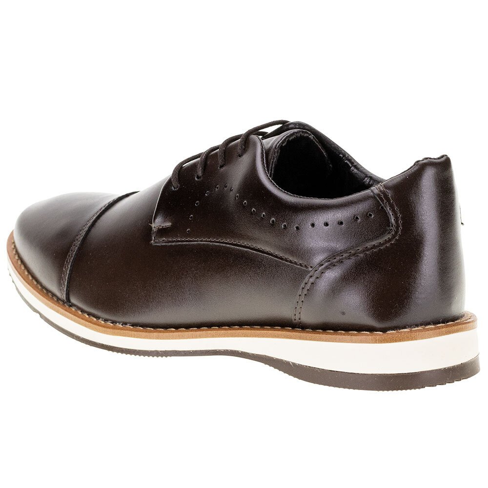 SAPATO MASCULINO SOCIAL FRANSHOES - FP2003  Marrom 3