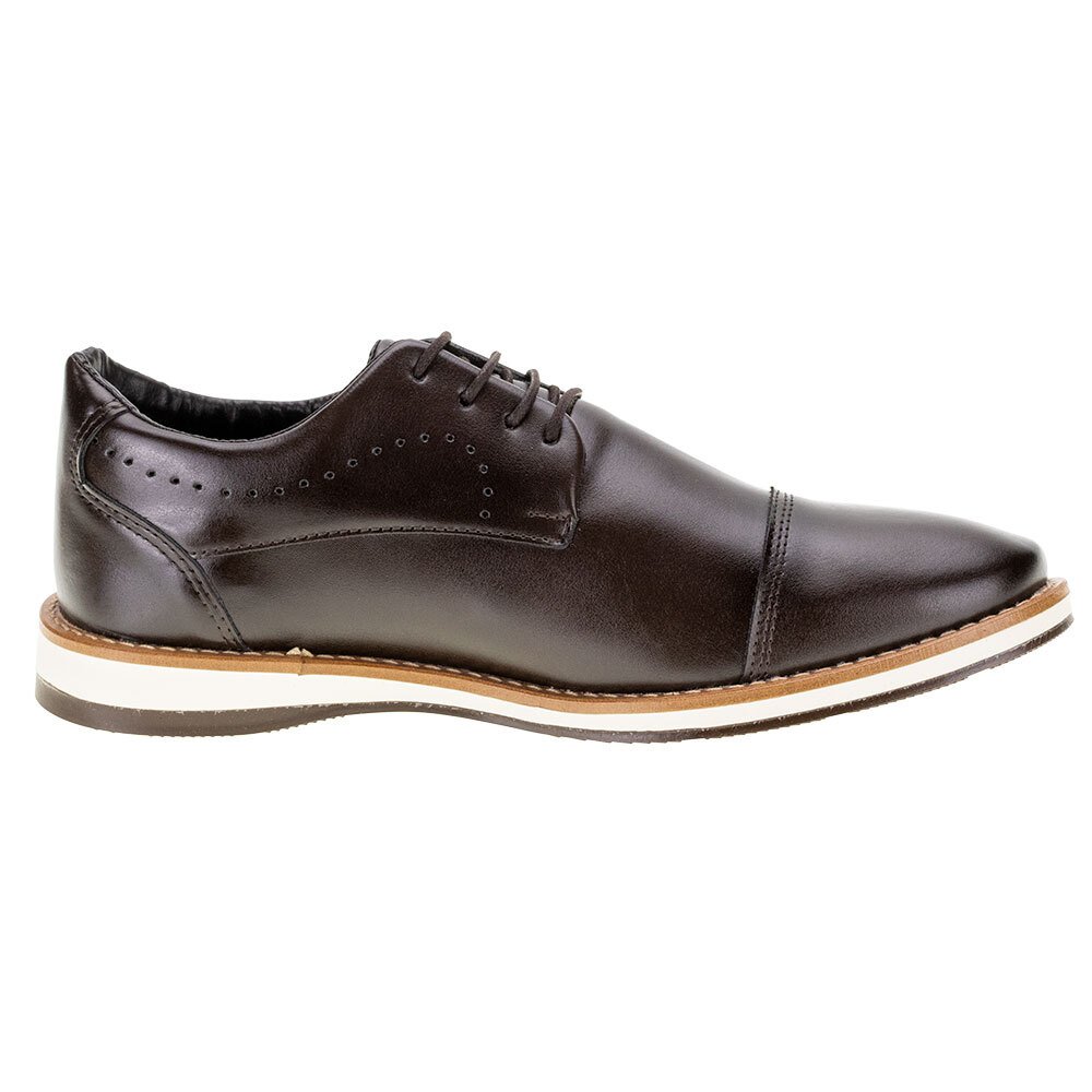 SAPATO MASCULINO SOCIAL FRANSHOES - FP2003  Marrom 5