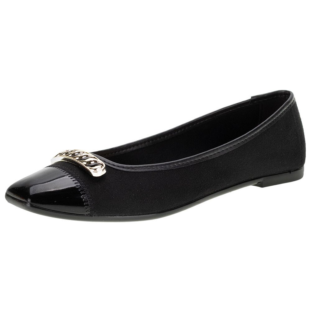 SAPATILHA FEMININA MOLECA - 5735110  Preto 1