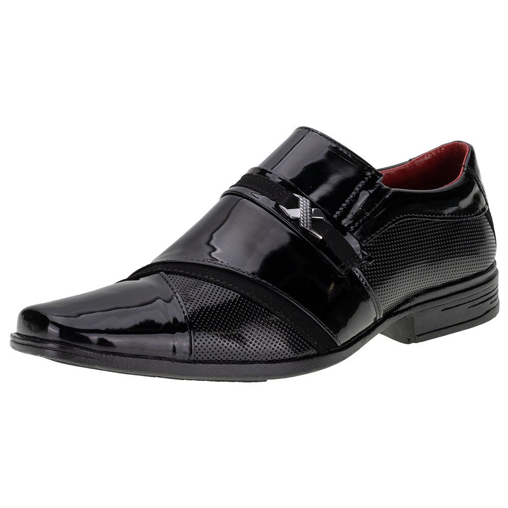 SAPATO MASCULINO SOCIAL BKARELLUS - 7038 Preto 1