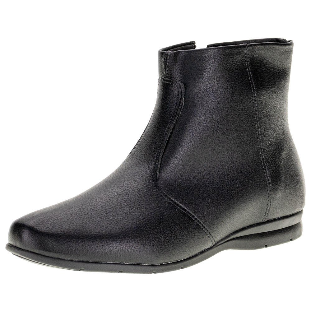 BOTA FEMININA CANO BAIXO BEIRA RIO - 9073104  Preto 1