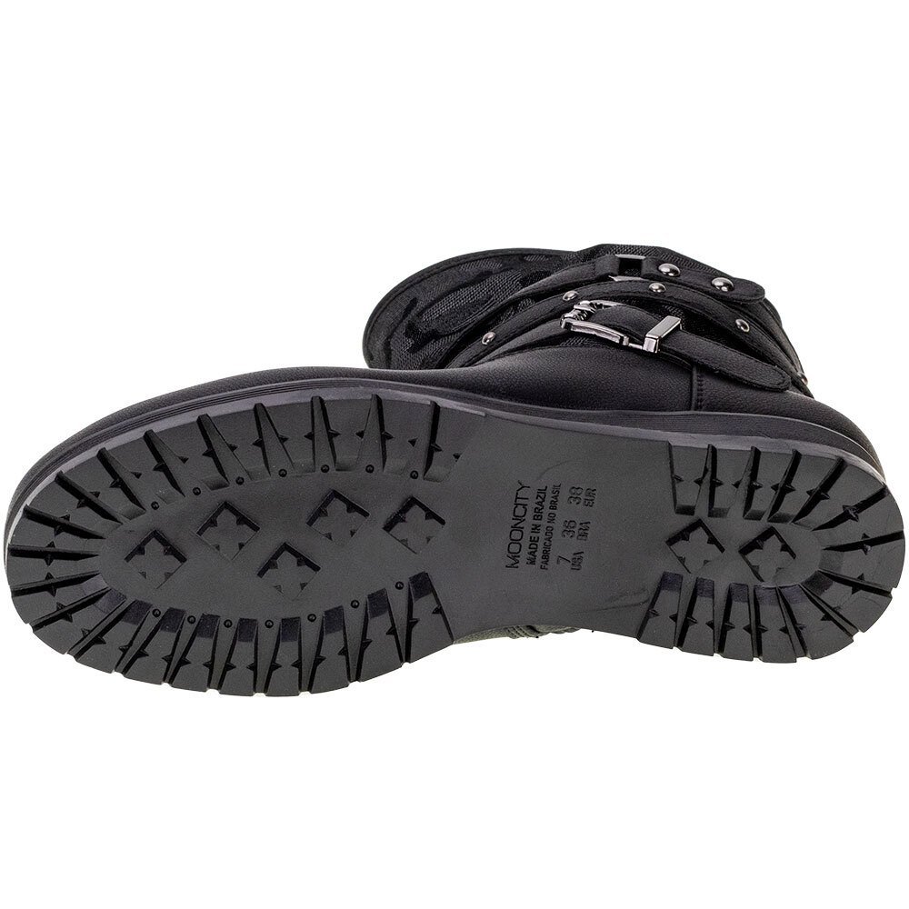 BOTA FEMININA CANO BAIXO MOONCITY - 71123 Preto 4