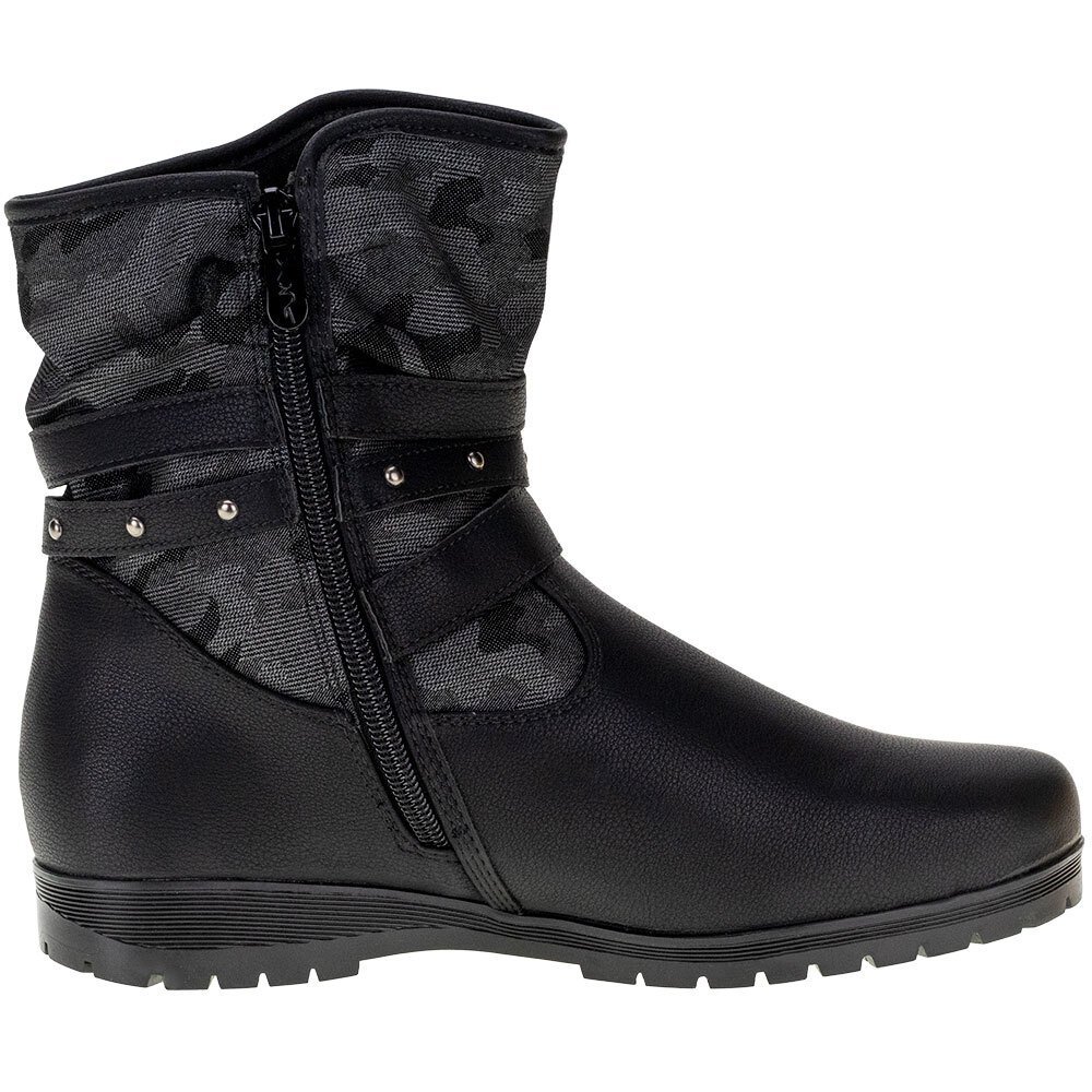 BOTA FEMININA CANO BAIXO MOONCITY - 71123 Preto 5