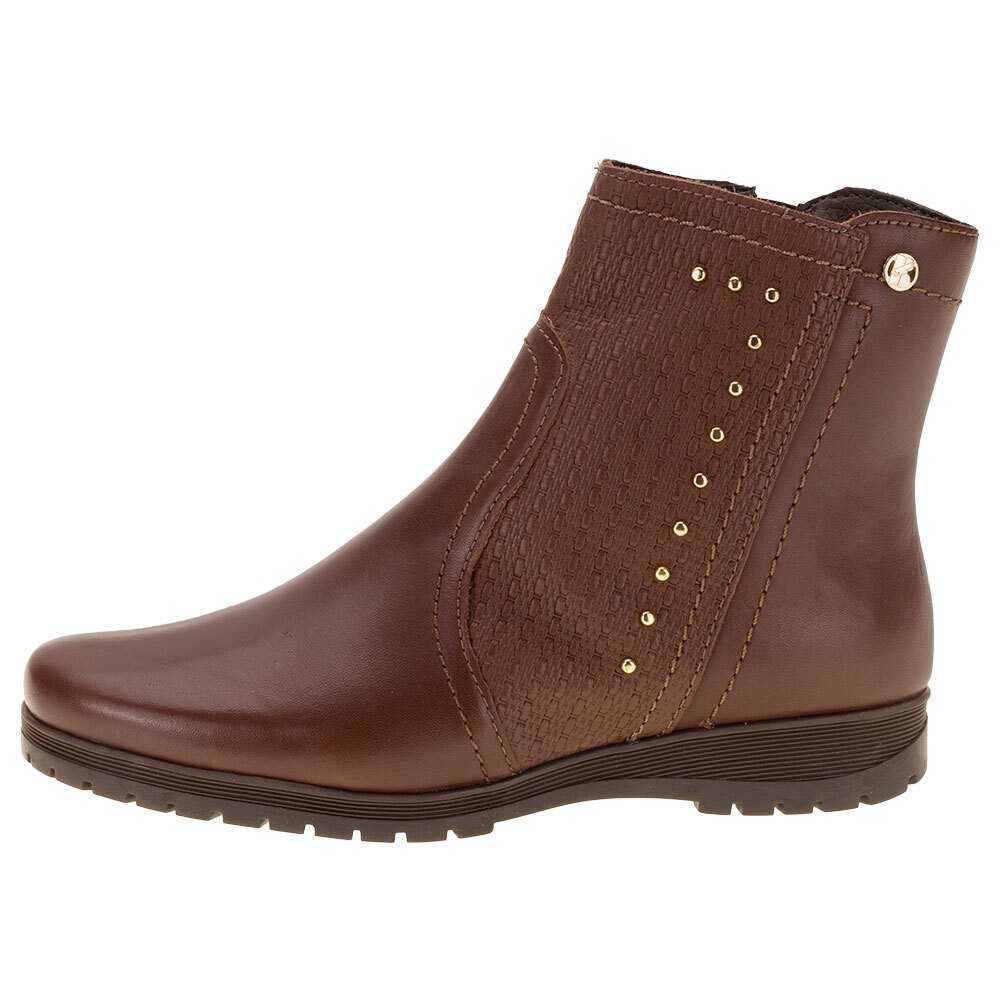 BOTA FEMININA CANO BAIXO BOTTERO - 346702  Marrom 2