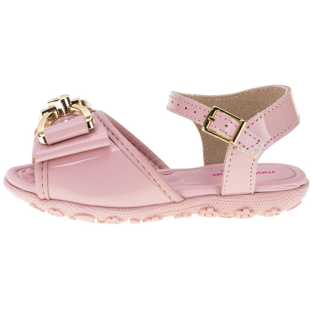 SANDÁLIA INFANTIL FEMININA BABY MOLEKINHA - 2121135  Rosa 2