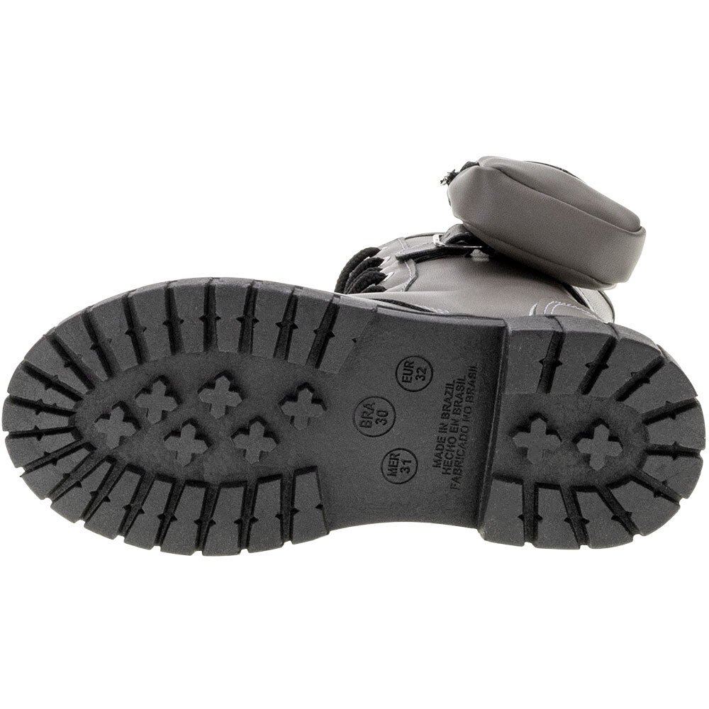 BOTA INFANTIL COTURNO NILQI - 1550  Cinza 4