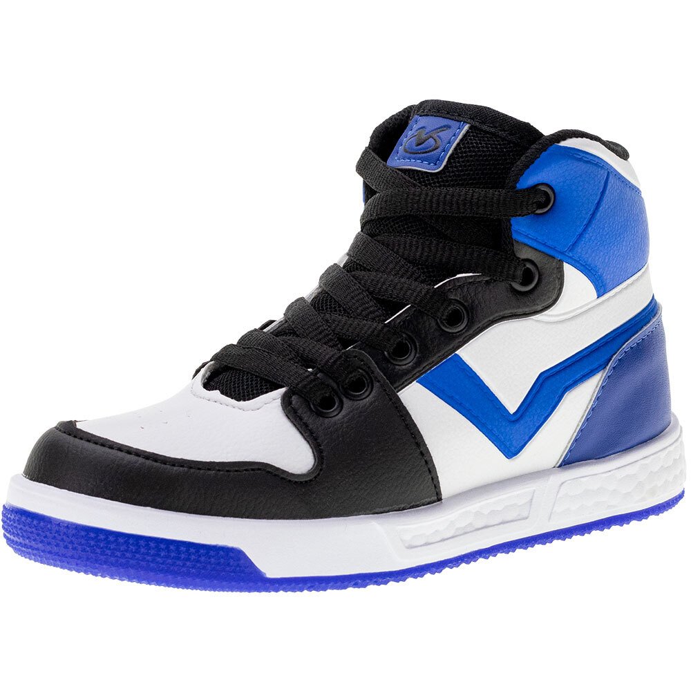 TÊNIS INFANTIL MASCULINO VIA VIP - VV3802 Branco 1