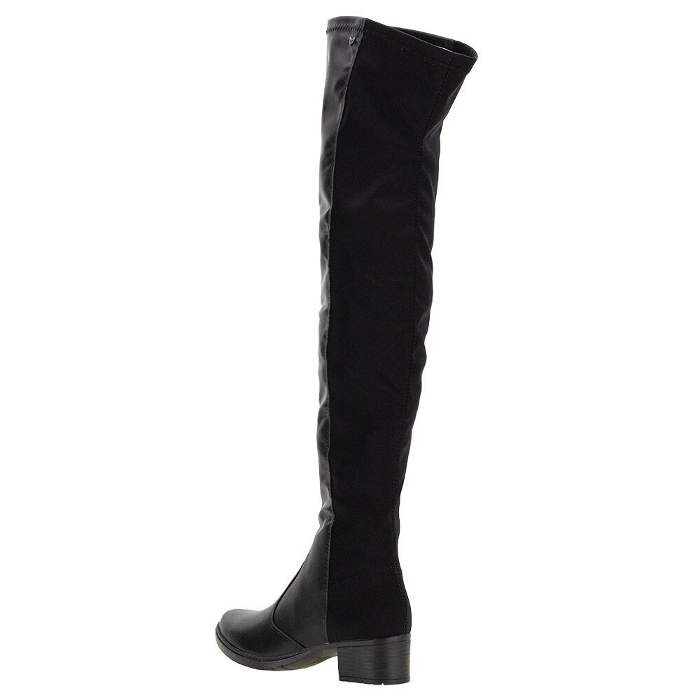 BOTA FEMININA OVER THE KNEE MISSISSIPI - Q8543  Preto 3