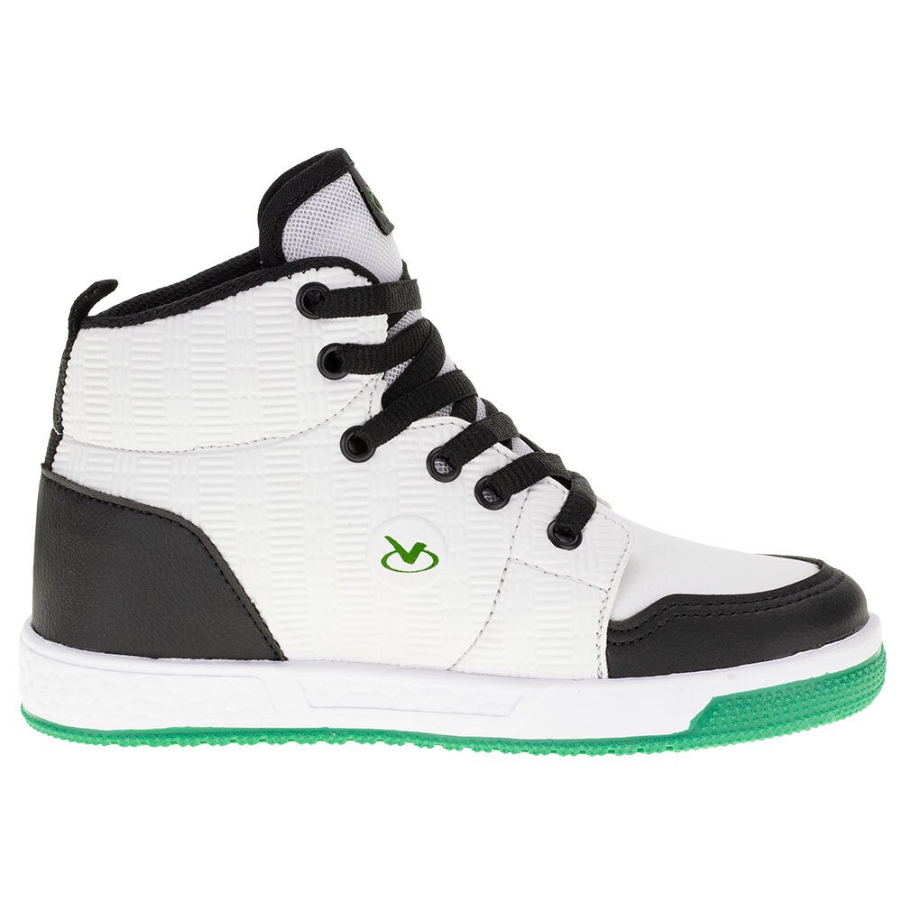 TÊNIS INFANTIL CANO ALTO VIA VIP - VV3809  Branco 5