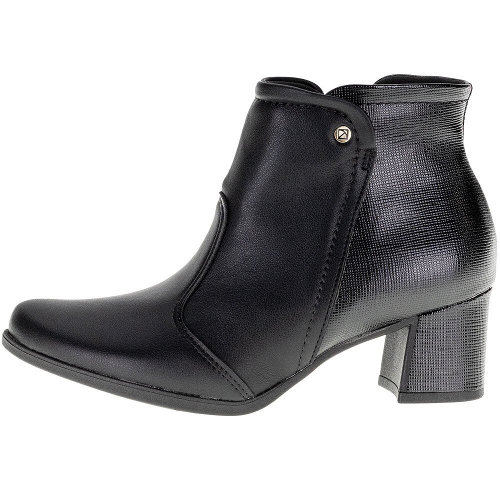 BOTA FEMININA CANO BAIXO PICCADILLY - 654015 Preto 2