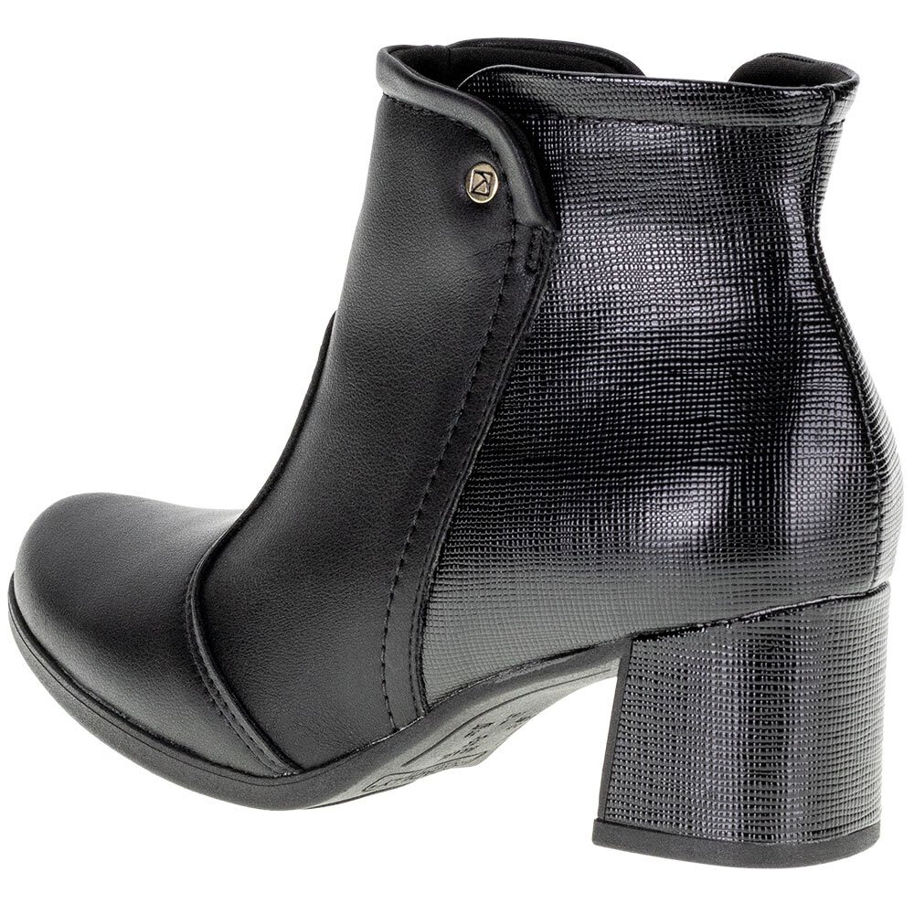 BOTA FEMININA CANO BAIXO PICCADILLY - 654015 Preto 3