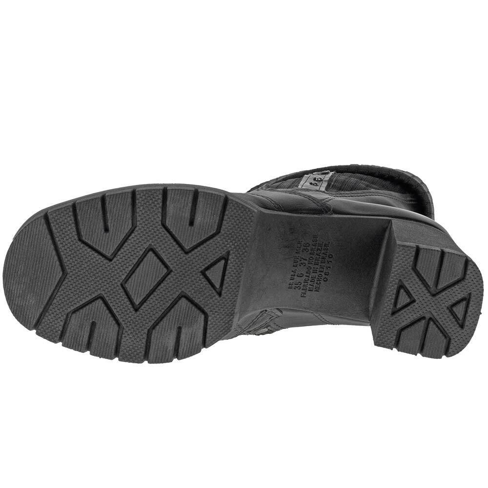 BOTA FEMININA CANO BAIXO MISSISSIPI - Q8113  Preto 5