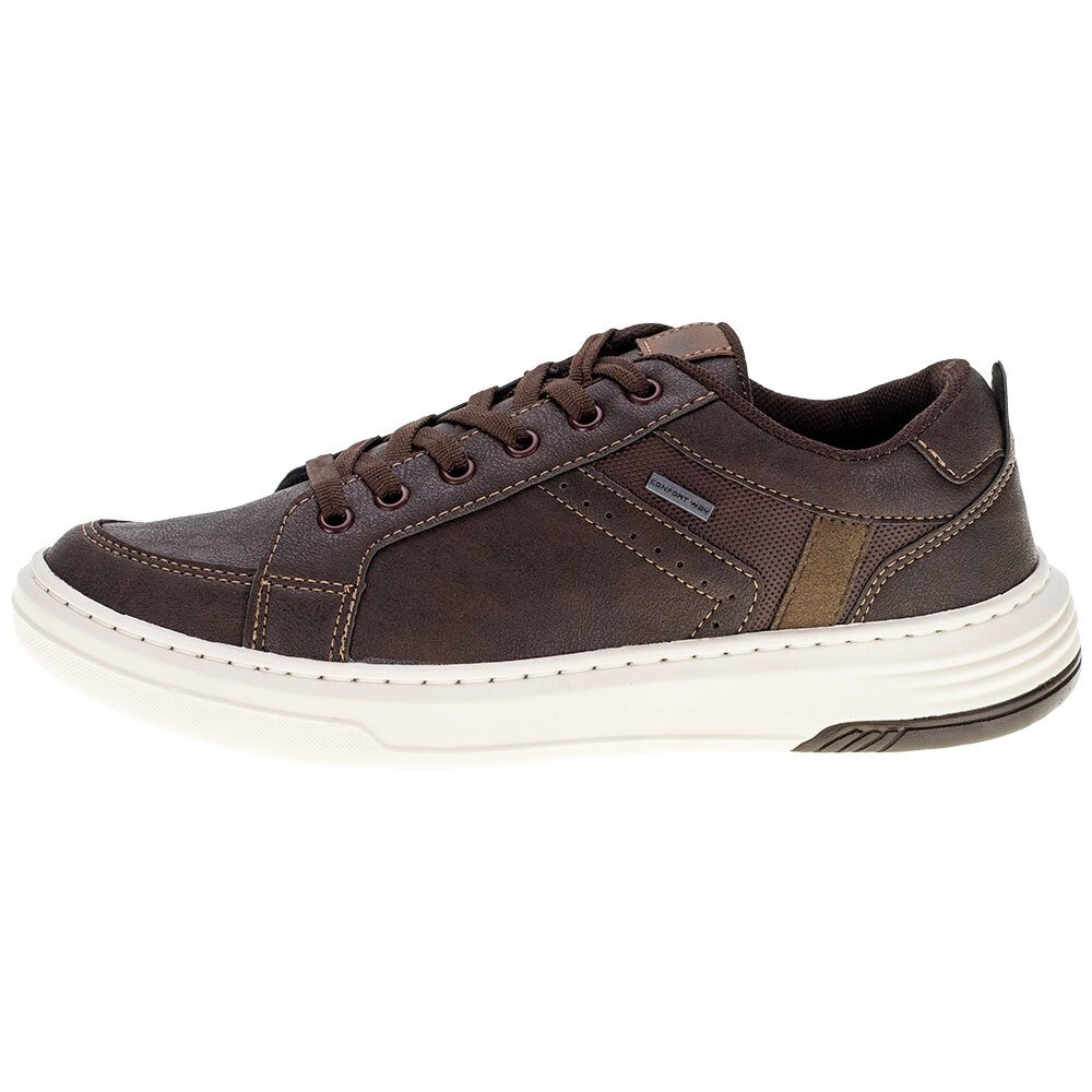 SAPATÊNIS MASCULINO CONFORT WAY - 9103 Marrom 2