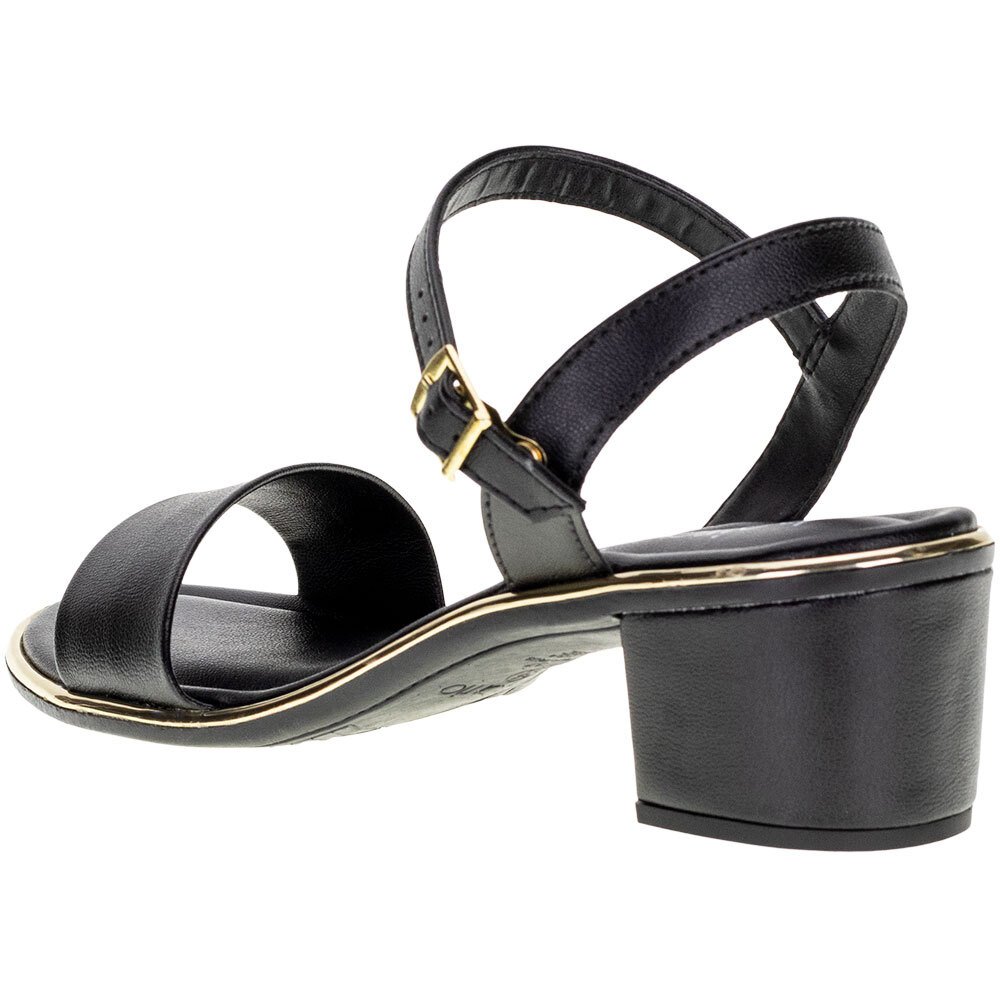 SANDÁLIA FEMININA SALTO MÉDIO BEIRA RIO - 8379203 Preto 3