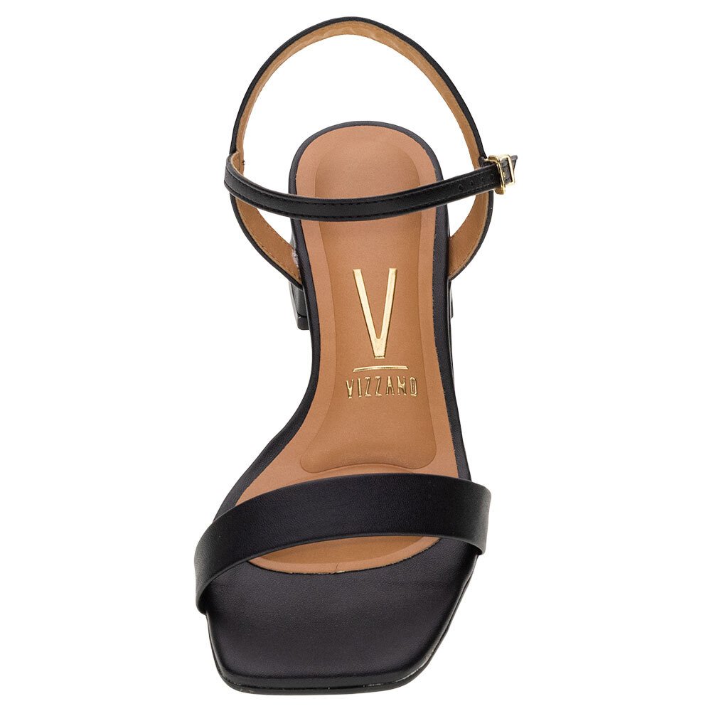 SANDÁLIA FEMININA SALTO GROSSO VIZZANO 6454111 Preto 5