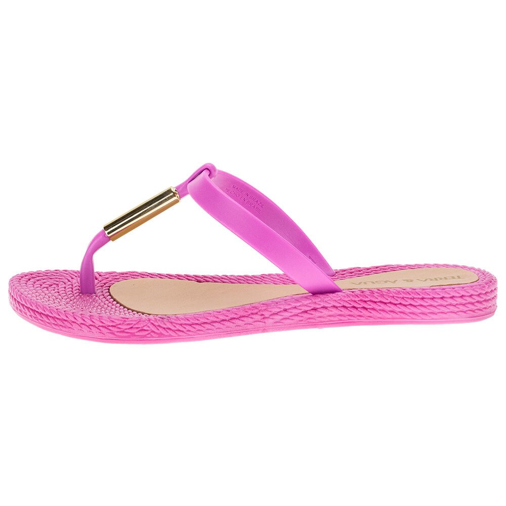 SANDÁLIA FEMININA RASTEIRA TERRA & ÁGUA - 262300  Rosa 2