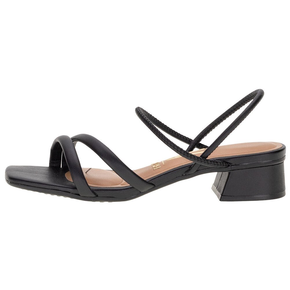 SANDÁLIA FEMININA SALTO GROSSO VIZZANO - 6454108  Preto 2