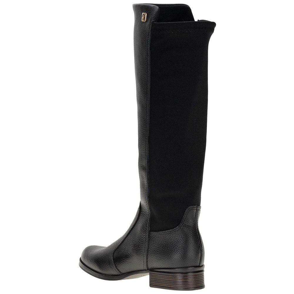 BOTA FEMININA CANO ALTO PEGADA - 2820630  Preto 3